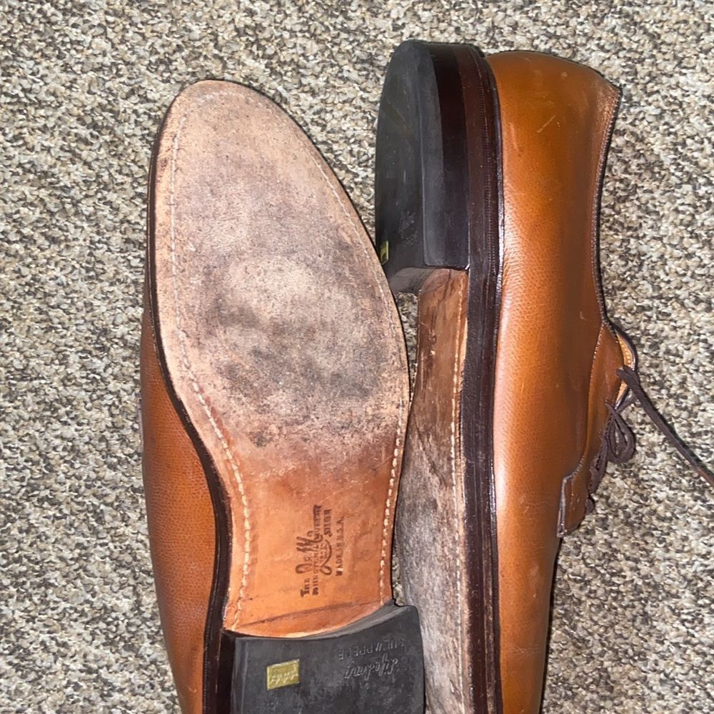 Rare Johnston & Murphy The Shoe With A Memory Aristocraft Shoes Size 10.5B/ AA - Picture 15 of 15